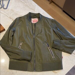 Levi's Olive Green Bomber Jacket